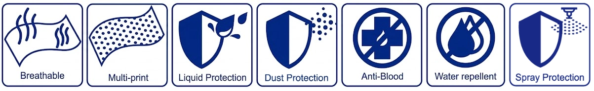 MicroBreath Pure protection properties icons