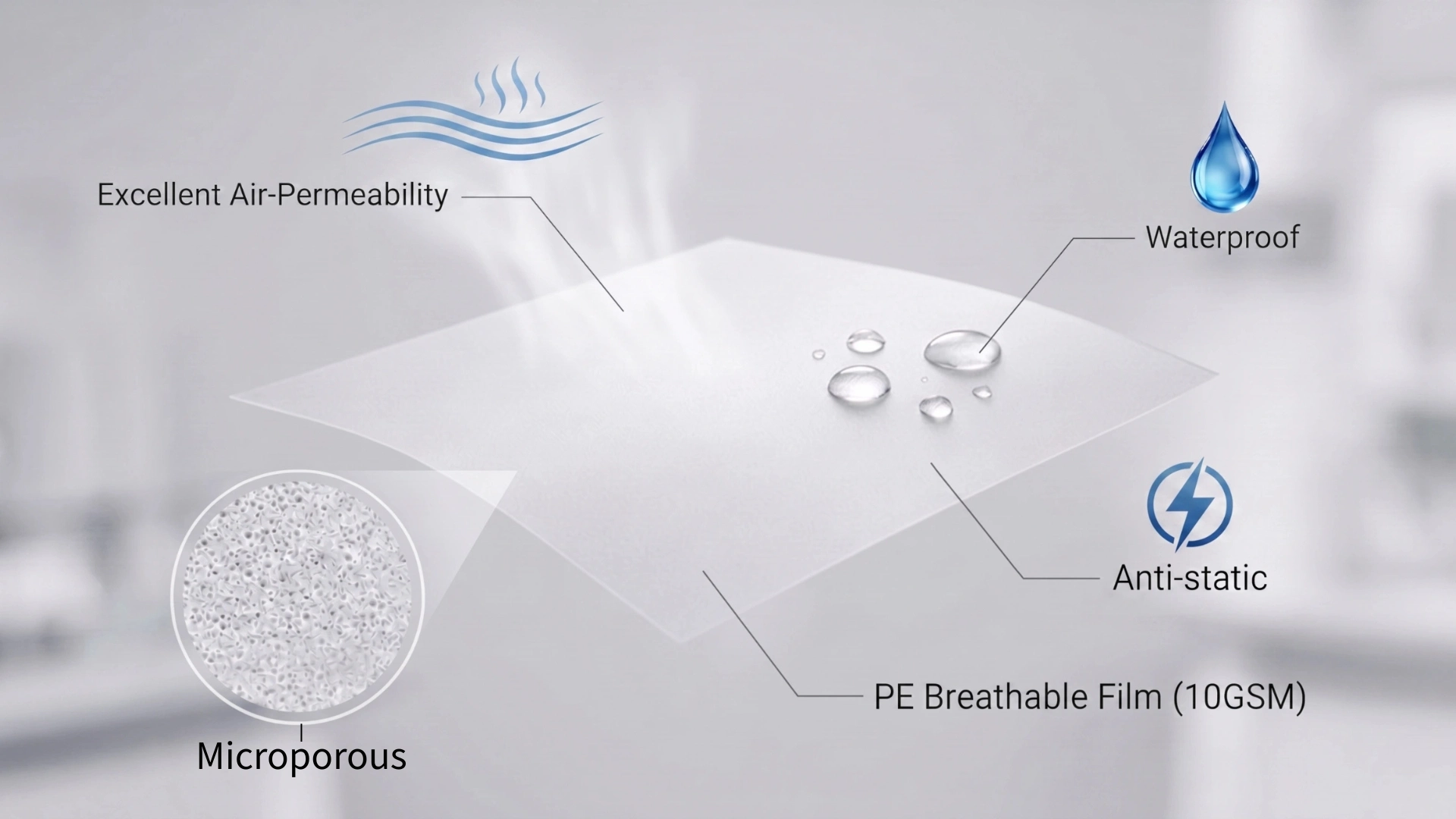 MicroBreath™ Classic PE/PP roll