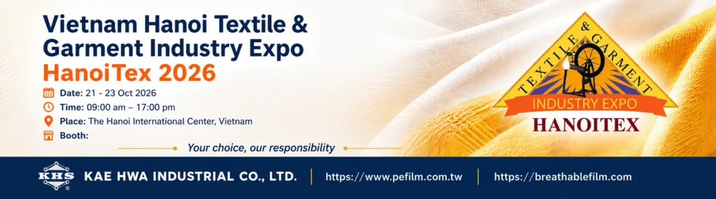 Vietnam Hanoi Textile & Garment Industry Expo (HanoiTex) 2026 Banner