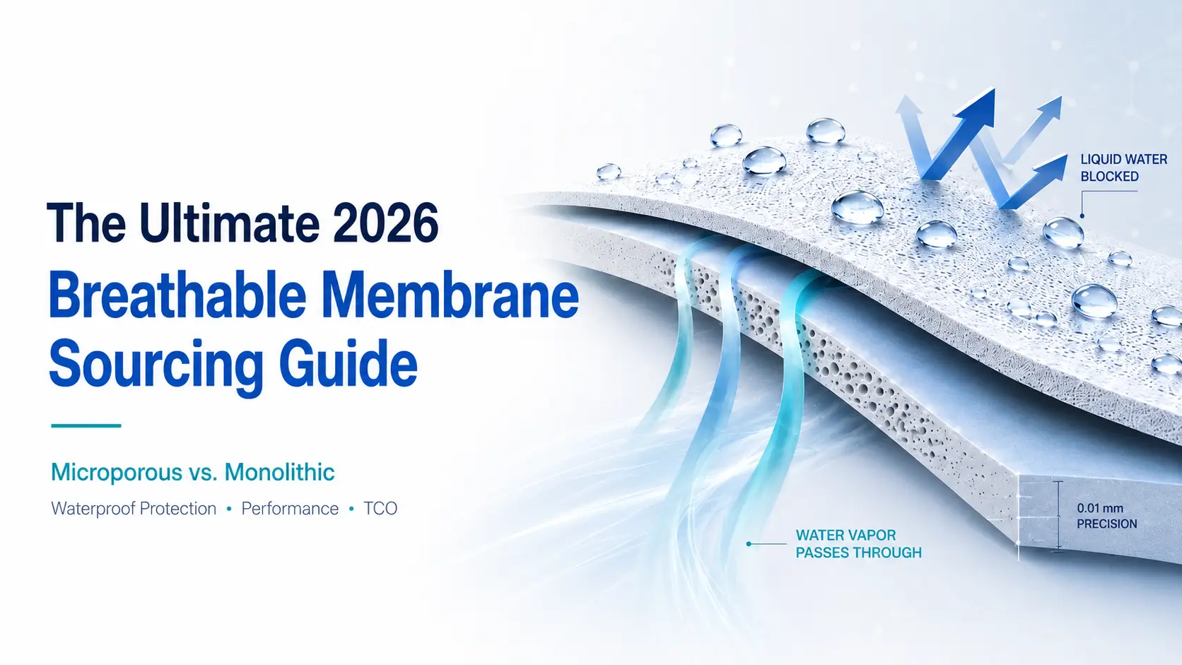 The Ultimate 2026 Breathable Membrane Sourcing Guide