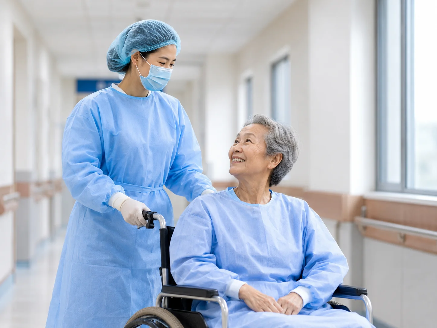 MediShield Sleepy Series material for hospital ward rounds